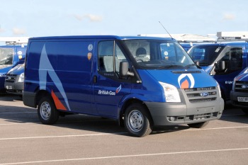 Ford Transit in British Gas livery