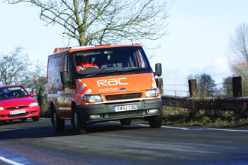 RAC Ford Transit rescue van 