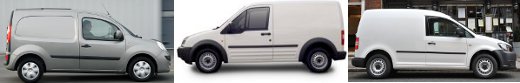 small-vans Examples of small vans
