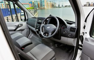 Volkswagen Crafter cab interior