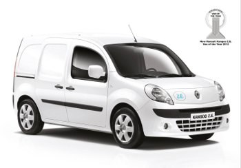 Renault Kangoo Van Z.E. International Van of the Year Renault Kangoo Van Z.E. International Van of the Year