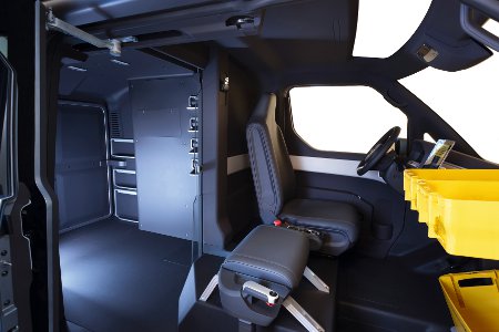 Load area in VW eT! Concept Van