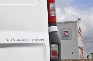 Vauxhall Vivaro at Vauxhall's Luton factory