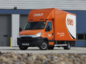 TNT 5.2 tonne Iveco Daily box van Iveco Daily box van in TNT 5.2 tonne spec
