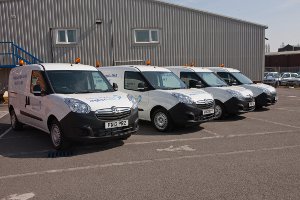 Anglian Water new Vauxhall Combos