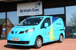 Nissan NV200 electric van British Gas trial