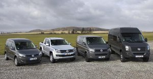 Volkswagen light commercial vehicle range