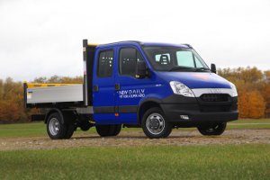 Iveco Daily Tipper with double cab and DriveAway conversion