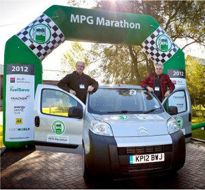 Citroen Nemo 2012 MPG Marathon Winner - most economical van