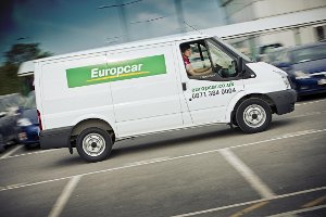 Europcar van hire