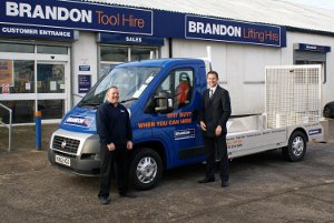 Brandon Hire KFS Special Vehicles Plant & Go transporter Brandon Hire KFS Special Vehicles Plant & Go transporter, based on a Fiat Ducato Back-to-Back model