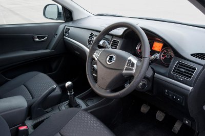 SsangYong Korando CSX interior