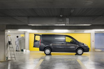Toyota Proace in underground car park
