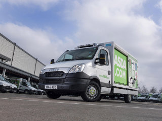 Iveco Daily Asda home delivery