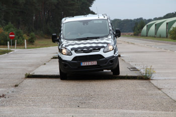 Ford Transit Custom undergoing durability testing