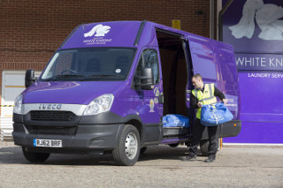 White Knight Laundry Services Iveco Daily