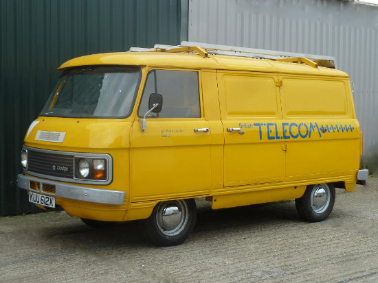 1981 British Telecoms Dodge Spacevan