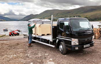 Wester Ross Fisheries FUSO Canter 7.5t truck
