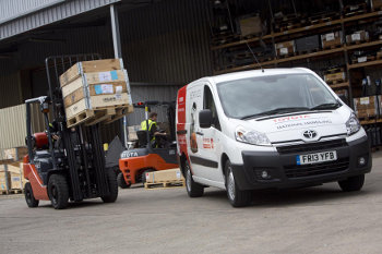 A Toyota Material Handling UK Toyota Proace