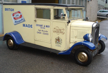 Real-life Matchbox Van