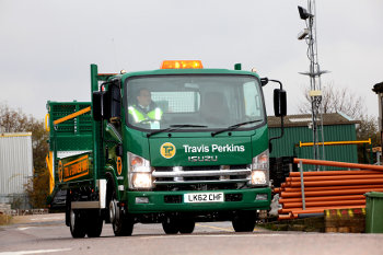 Travis Perkins Isuzu 5-tonner