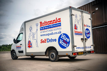 Brittania Squab self-drive removals van