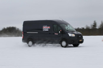 The new Ford Transit was the class winner in this year's Arctic Van Test
