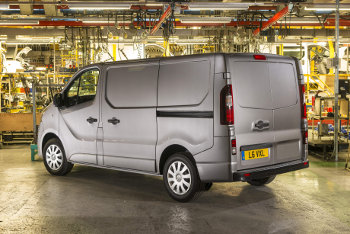 New 2014 Vauxhall Vivaro rear