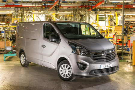 New 2014 Vauxhall Vivaro front