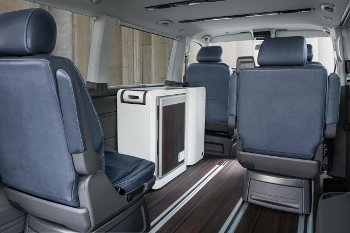 Interior of Volkswagen Multivan Alltrack