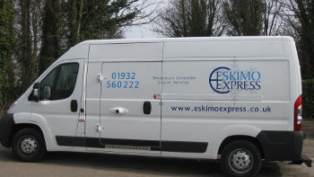 Eskimo Express dual compartment van by Paneltex Somers