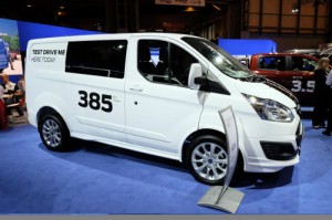 Ford Transit Custom at CV Show