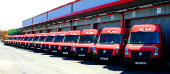 AJG Parcels Volkswagen Crafter vans