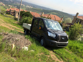 Ford Transit durability testing off road