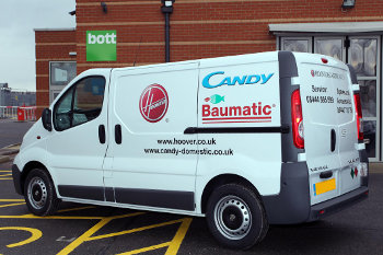 Vauxhall Vivaro Hoover Candy