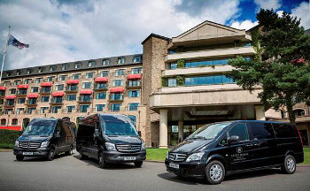 Celtic Manor Mercedes fleet