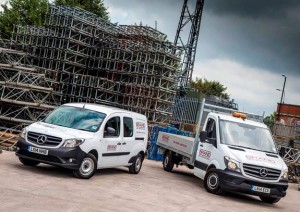 Brand Energy & Infrastruture Services Mercedes vans