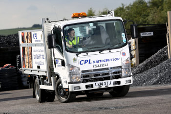 CPL Distribution Isuzu coal truck