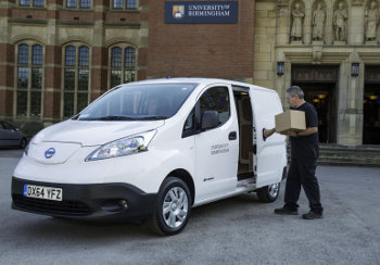 University of Birmingham Nissan e-NV200 electric van