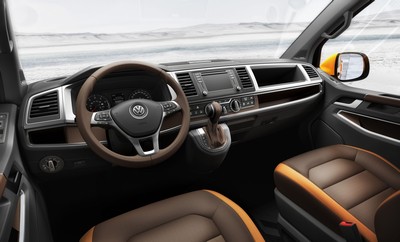 Cab of Volkswagen Tristar T6 concept