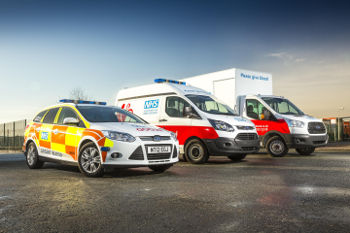 NHS Blood Transfusion vehicles from Ford
