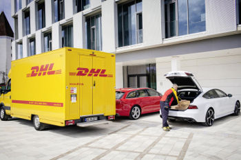 Audi connect easy delivery service with DHL & Amazon Prime