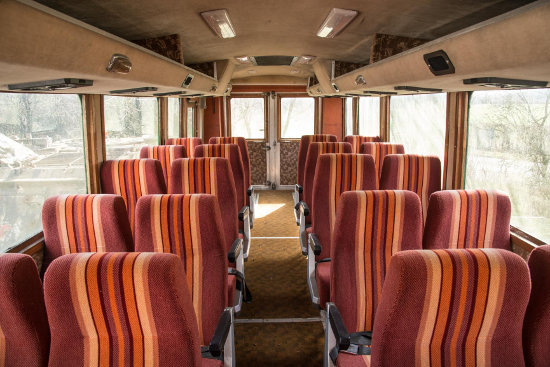 Inside the Thatcher battle bus