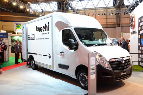 Vauxhall Movano Trucksmith Kneehi conversion