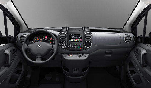 Inside the 2015 Peugeot Partner