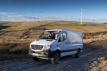 Siemens MB Sprinter 4x4 van