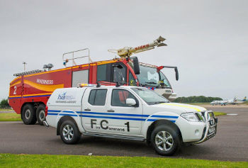 Inverness Airport Nissan Navara