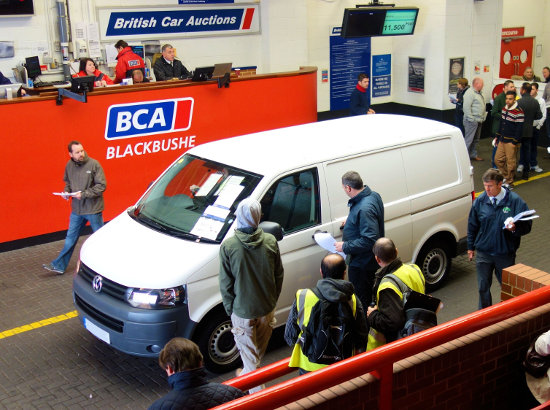 BCA van auction