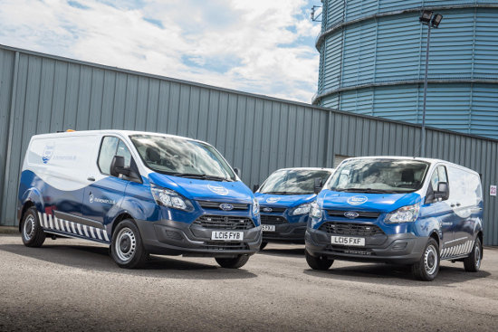 New Thames Water Ford vans