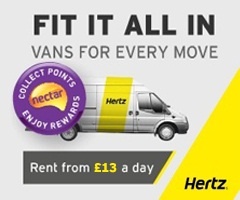 Hertz Van Rental from £13 per day